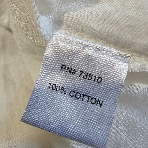 EUC NEVER WORN BOHO EMBROIDERED TASSEL HEM COTTON DRESS SIZE M - Picture 16 of 16